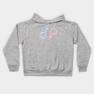 Boy n Girl Symbol Kids Hoodie